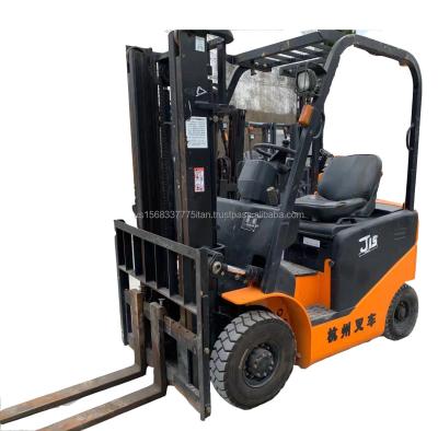 Chine Année 2012 Hangzhou Forklift H15 J15 Pousse-pousse diesel d'occasion de 2 m de longueur de fourche à vendre