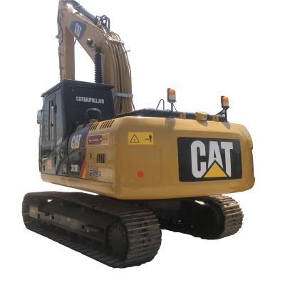 China Gebruikte CAT320 320D2 graafmachine met een emmercapaciteit van 1 M3 en 0-2000 werkuren Te koop