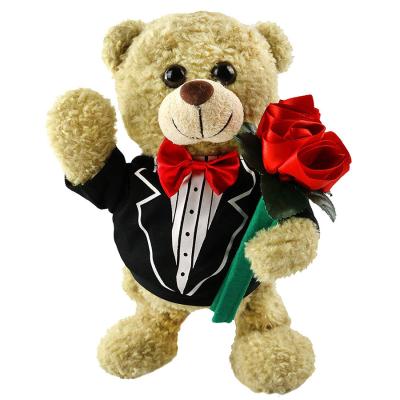 China C334 Plush Wedding Animal Stuffed Plush Toys Children Gifts Teddy Plush Bear Toys Plush for sale