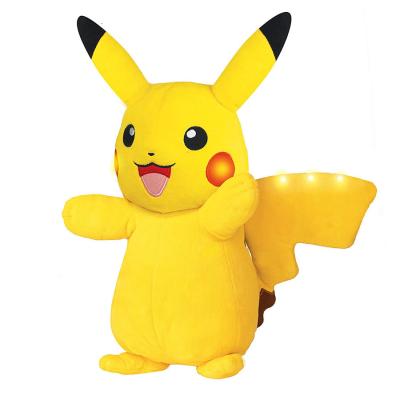 China A060 Pokemon Plush Toys Stuffed Kids Interactive Power Action Pikachu Plush Shake Charge Up Motion Sensors Lights Up Sounds Pokemon Plush Toys for sale