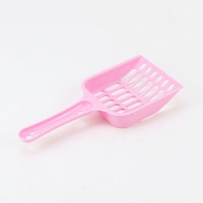 China Sustainable Multifunctional Design Large Cat Litter Shovel Scoop Red Cat Litter Shovel Pet Litter Scoop for sale