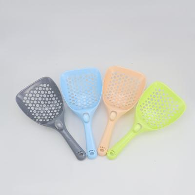 China Sustainable Modern Fashion Design Shovel Cat Litter Light Blue Cat Litter Shovel Pet Litter Scoop for sale