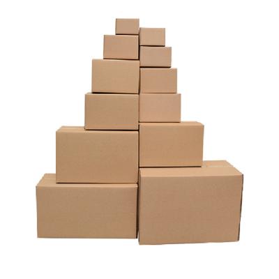 China Factory OEM Recyclable Low Price Corrugated Paper Cardboard Wholesale Custom Logo Big Cardboard Customize Packaging Boxes for sale