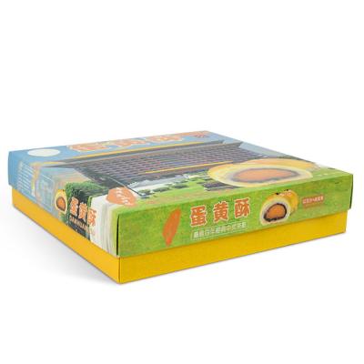 China Wholesale Custom Printed Materials Free Sample Food Grade Donut Box Packaging Lid And Base Boxes Recycled Quick Proofing for sale