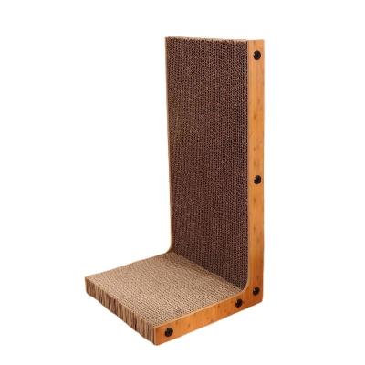 China Wholesale Stocked Cat Toy Replaceable Corrugated Cat Scratch Board Plate Cat Scratcher Board for sale