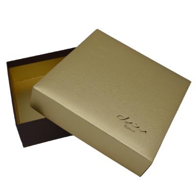 China Factory custom high quality food packaging box gold chocolate package for sale