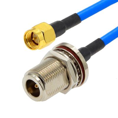 China High quality coaxial rf wireless communication system 50ohm rg402 shielded cable connector for sale