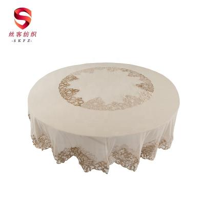 China Banquet wedding waterproof tablecloth in all sizes made to order for sale