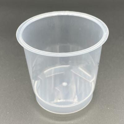 China Disposable PP Free Sample Plastic Jelly Pudding Cup Containers Small Cylinder for sale