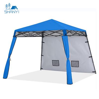 China Outdoor Shade Tent with Curtain Corner Bags for Outdoor Event Folding Gazebo Portable Beach Canopy Party Canopy for sale