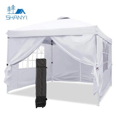 China Removable Cover Heavy Duty Aluminum Folding Tent Event With Sidewalls 10*10 Large Outdoor Canopy for sale