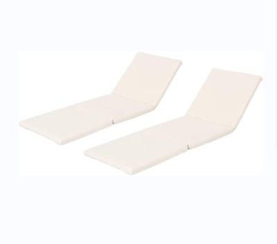 China Hot Selling Water Resistant Outdoor Cotton Waterproof Chaise Lounge Cushions Seat Pillow Soft Pillow Garden Bench Cushion for sale