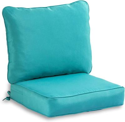 China Factory Wholesale Outdoor Indoor High Quality Deep Waterproof Seat Chair Cushion Set All Season Available Cushions for sale