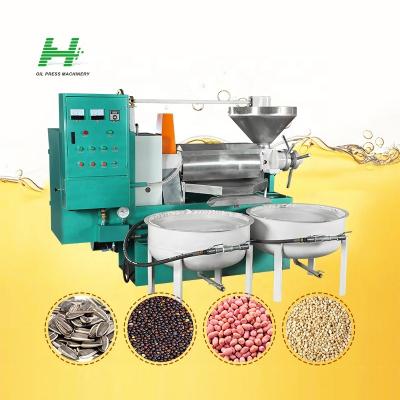 China High Oil Yield Efficiency multifunctional oil press automatic coconut oil machine  rapeseed oil press machine for sale