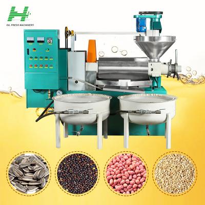 China High Oil Yield Efficiency 6YL-160 cold oil press machine cashew nut shell oil extraction machine peanuts grain oil press machine for sale