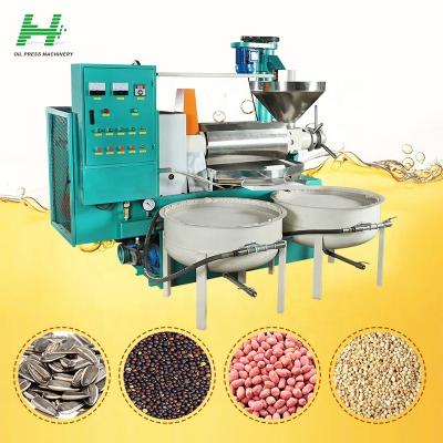 China High Oil Yield Efficiency oil cold press machine copra oil expeller machine groundnut rapeseed sunflower seeds sacha inchi oil extraction machine for sale