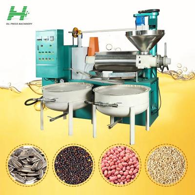 China High Oil Yield Efficiency rapeseed flax seed oil extraction machine oil machine press almond oil press machine for sale