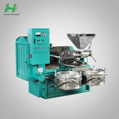 China High Oil Yield Efficiency 6YL-100 oil mill cold pressing mustard seed soya bean oil pressing machine production line expeller machine oil extraction for sale