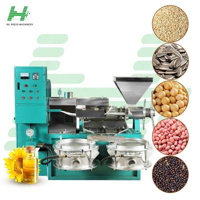 China High Oil Yield Efficiency 6YL-100multifunctional oil pressers commerical oil extractor machine cold press coconut oil press machine for small business for sale