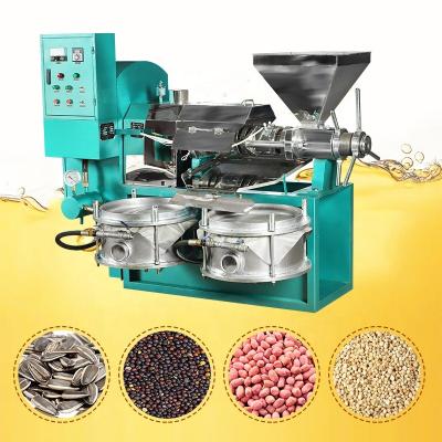 China High Oil Yield Efficiency 6YL-100 peanut oil extraction machine hazelnut oil press machine castor oil presser for sale