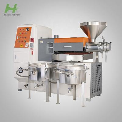 China High Oil Yield Efficiency sesame oil press machine cold press oil press machine 6YL-100 for sale