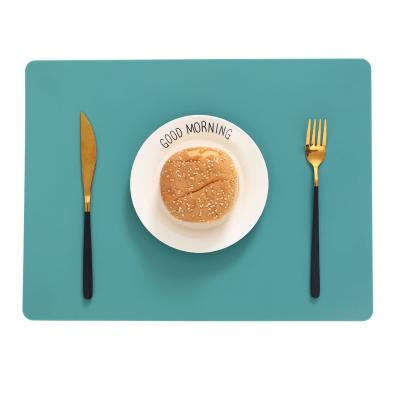 China NCYLIFE Viable Soft Silicone Place Mat Baby Place Mat Cream Thick Waterproof Place Mat for sale