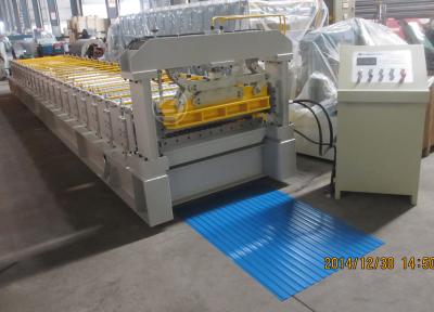 China Galvanized Steel Sheet Metal Roll Forming Machine With 5 Tons Manual Decoiler for sale