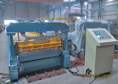 China Corrugated Metal Roof Roll Forming Machine Mitsubishi PLC Roll Former for sale