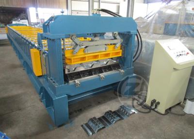 China 1200mm Floor Metal Deck Roll Forming Machine With Anti - Rust Roller 480V /60HZ for sale