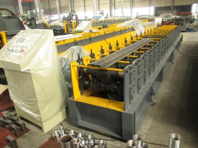 China Mitsubishi PLC Metal Roll Forming Machine For Door Frame with Pre Painted steel coil for sale