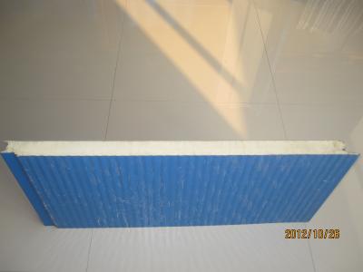 China Lightweight  Insulated Metal Wall Panels / Corrugated Steel Roofing for sale