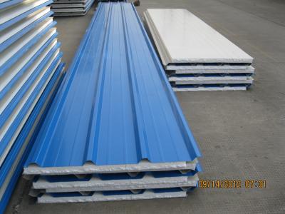 China EPS Sandwich Insulation Panels For Factory Buildings , Polystyrene Foam Board for sale