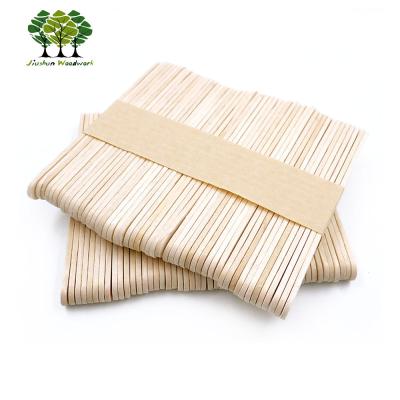 China Viable Disposable Hot Stamping Logo Custom Wooden Ice Cream Stick for sale