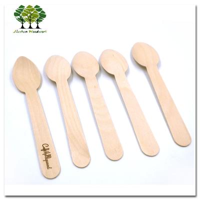 China Disposable Bulk Wooden Spoon for sale