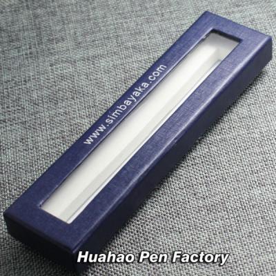 China Wholesale Recycled Materials Paper Gift Box/Classic Pen Gift Box/Aluminum Pen Box for sale