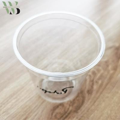 China U Shape Disposable U Shape PP Cups Food Grade Raw Material Molding Injection PP Plastic Cups for sale