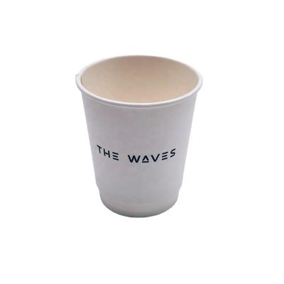 China Single / Disposable Customized Double / Ripple Wallpaper Mug For Hot Coffee for sale