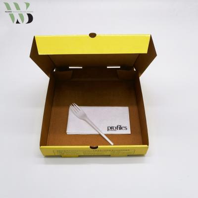 China Disposable Wholesale Custom Cheap Pizzas de Para de caixas Paper Boxes 7/10/12 Inch Pizza Paper Boxes for sale