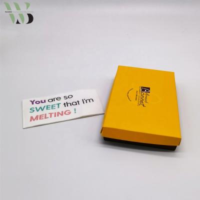 China Recyclable Take Away Custom Printing Hot Sale Cardboard Chocolate Box for sale