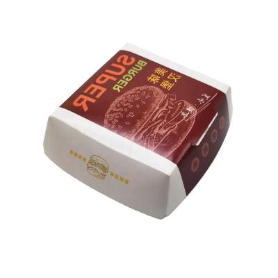 China Disposable Restaurant Fast Food Packaging Boxes For Burger for sale