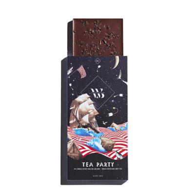 China Luxury Recyclable Birthday Party Chocolate Bar Box Chocolate Packaging Box for sale