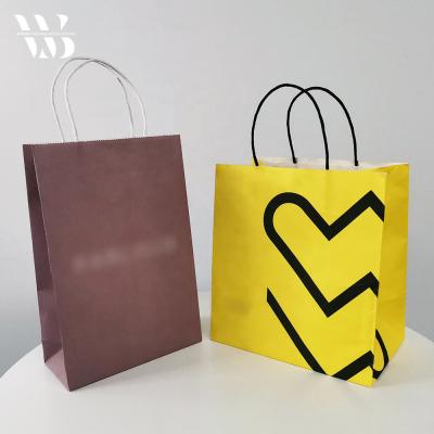 China Recyclable Take Out Paper Carrier Bags Luxury Packaging With Your Own Logo for sale