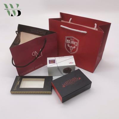 China Recyclable Food Grade Chocolate Box Cardboard Paper Bag For Chocolate Shop for sale