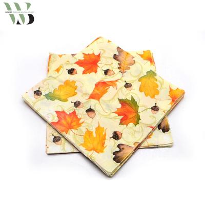 China Printed Elegant Decoupage Table Paper Napkins Vintage Napkin Flower Butterfly Stamp Birthday Wedding Party Home Beautiful for sale