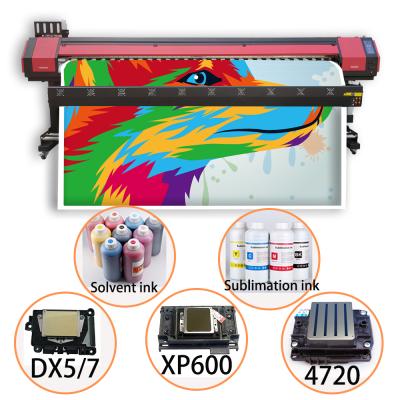 China Garment Shops 2.5M China Galaxy DX5 Plotter Large Format Poster Canvas Vinyl Wrap Eco Solvent Printer for sale