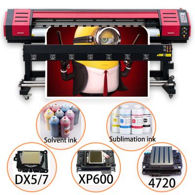 China Garment shops 24 inch 10 ft 1.6m small eco solvent printer with dx7 head with eco solvent ink for vinyl print for sale