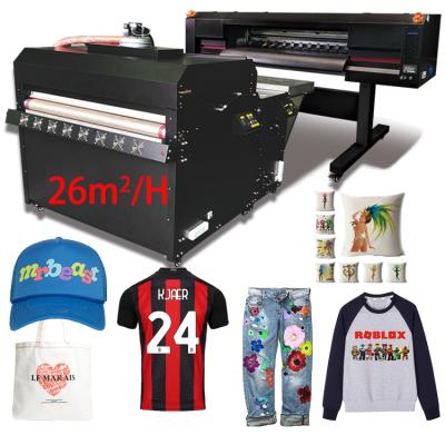 China All Fabrics/T-shirt Printer Customized Printing On Improved Paper Dtf Printer 4head 8 Colors Transfer Frio 1.3m Dtf Printer Impresora de camisetas de dtf new dtf printer for sale