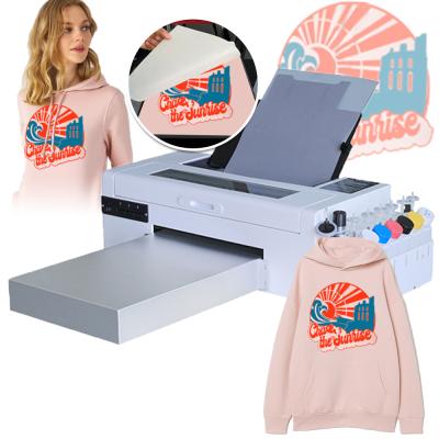 China Thermal transfer to mini 330 300 3050 pro apparel dtf plotter hot dtf 30cm impresora dtf 1800 plus printer for sale