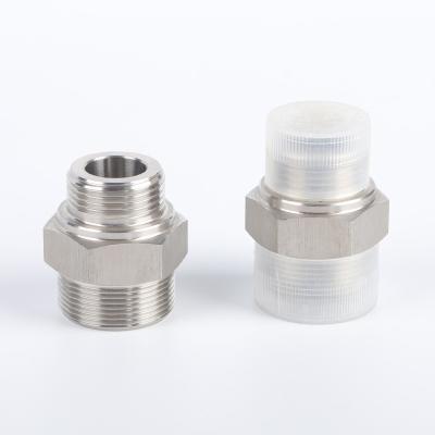 China Internal and External Wire-to-Wire Stainless Steel Stainless Steel Connector Adapters for sale