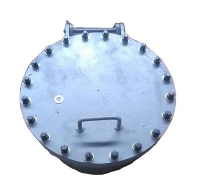 China Stainless steel carbon steel vertical manhole cover hanging quick-opening rotary stainless steel manhole for sale